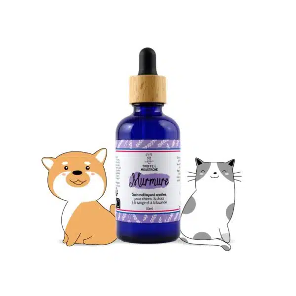 soin nettoyant naturel pour les oreilles des chiens et des chats