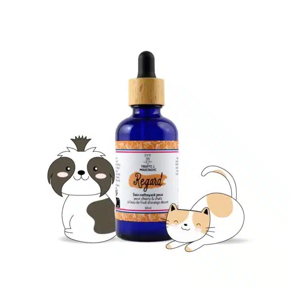 soin nettoyant naturel des yeux pour chiens et chats