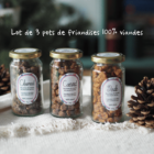 assortiment friandises noel chien chat idée cadeau dinde chevreuil canard